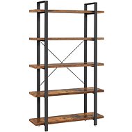 Houseland Shelf Lusa, brown - Shelving Unit