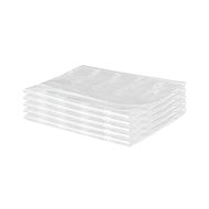 Compactor Set of transparent zippered transport bags 42 × 52 cm, 5 pcs - Clothing Garment bag