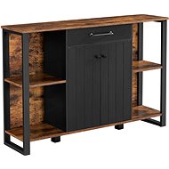 Houseland Storage cabinet Vasagle Daiso, brown - Cabinet