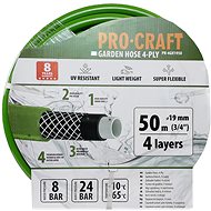 Procraft PR-4GH1950 4 layers, 3/4 50 m - Garden Hose