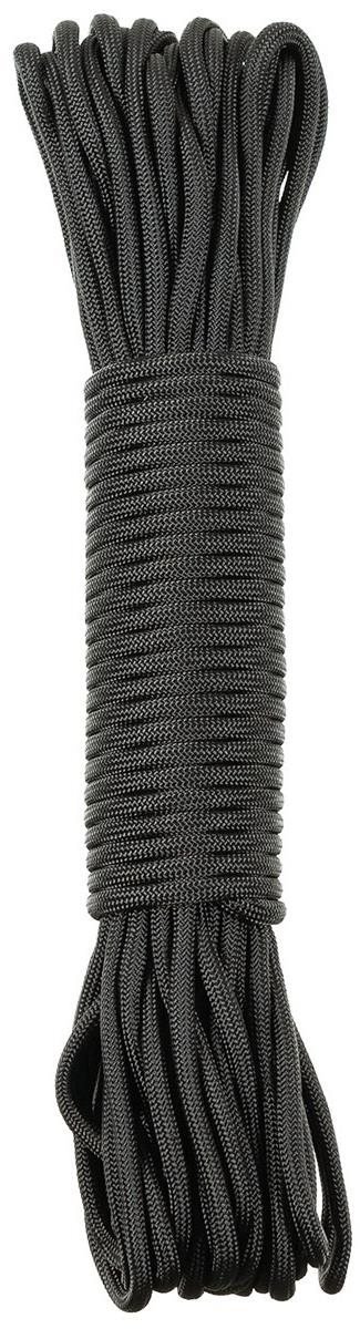 MFH Parachute cord 5 mm × 15.24 m black - Rope