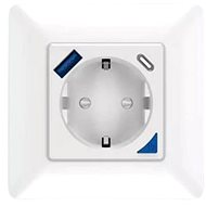 BOT Smart socket WP3 with USB and remote control - Smart Socket