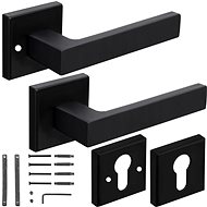 Ruhhy Door handle - set black - Door Fittings