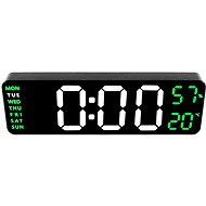 Aga Digital clock with alarm green - Alarm Clock