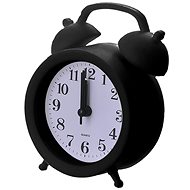 Verk Retro analogue alarm clock 8,5 × 11,5 cm, black - Alarm Clock