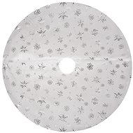 Ruhhy Christmas tree blanket 78 cm, white - silver - Christmas Tree Mat