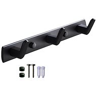 Verk 27243 Wall hanger 3 hooks, black - Coat Hanger