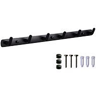 Verk 27244 Wall hanger 6 hooks, black - Coat Hanger