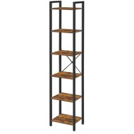 Songmics Vasagle Porat 187,5 cm brown - Bookshelf