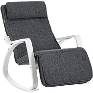 Songmics Rocking chair Lena grey - Rocking Chair