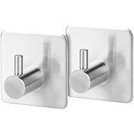 Teesa TSA0403 Stainless steel adhesive hook, 2 pcs - Bathroom Hook
