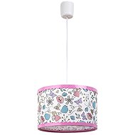 Rabalux Hanka children's pendant lamp E27/40 W/230 V, pink - Chandelier