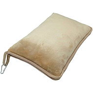Excellent Travel blanket 2in1 with pillow, beige - Blanket