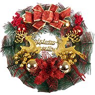 Verk 26197 Christmas wreath with ornaments 30 cm - Wreath