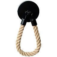 Pronett XJ5322 Wall mounted jute holder for toilet paper - Toilet Paper Holder