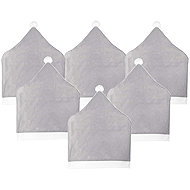 Verk 26093 Christmas chair covers Santa Claus 6 pcs, grey - Chair Cover