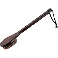 RENTO Sauna massage brush, dark bamboo - Body Brush