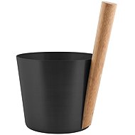 RENTO Sauna bucket AL 5 l, black - Sauna Bucket