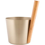 RENTO Sauna bucket AL 5 l, champagne - Sauna Bucket