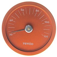 RENTO Sauna thermometer round, orange - Sauna Thermometer