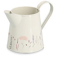 ZELLER Metal teapot motif Flowers 1,5 l, 10,5 × 14 cm - Decoration