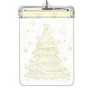 Verk 26000 Hanging Christmas 3D LED decoration - Christmas tree - Christmas Decoration