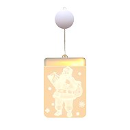 Verk 26016 Hanging Christmas 3D LED decoration - Santa Claus - Christmas Decoration