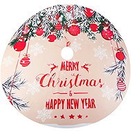 Verk 26188 Christmas tree blanket 120 cm, beige - Christmas Tree Mat