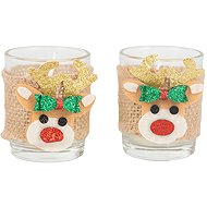 Verk 26231 Christmas decoration - candles reindeer 2 pcs - Christmas Decoration