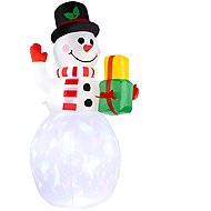 Ruhhy 22625 Inflatable LED snowman XL 155 cm - Christmas Lights