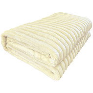 4sleep Microplush blanket 220 × 200 cm Viola, cream - Blanket