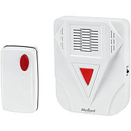 REBEL Wireless battery operated doorbell URZ3454, white - Doorbell
