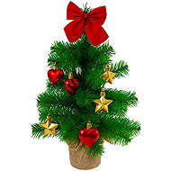Ruhhy 26466 Artificial Christmas tree with ornaments 45 cm - Christmas Decoration