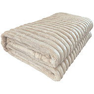 4 sleep Microplush blanket 160 × 200 cm Viola, latte - Blanket