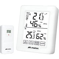 MalTec Weather station with outdoor sensor, white - Weather Station