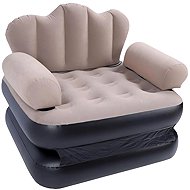 Verk 27536 Inflatable folding chair 2 in 1, brown - Armchair