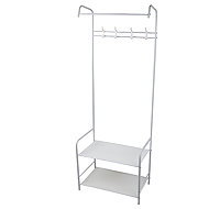 Verk 27524 Universal clothes and shoe rack 165 × 60 cm, white - Clothes Hanger