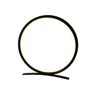 Verk 12363 Modern round LED table lamp 25 cm, black - Decorative Lighting