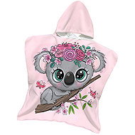 Jerry Fabrics Baby poncho 60 × 120 cm - Koala - Towel Poncho