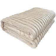 4sleep Microplush blanket 220 × 200 cm Viola, latte - Blanket