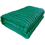 4sleep Microplush blanket 160 × 200 cm Viola, green - Blanket