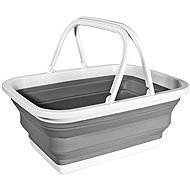 HomeLife Foldable silicone basket 16 l, 38 × 14 × 25,5 cm - Storage Bin
