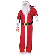 FUNNYFASHION Santa Claus moving with sound, 172 cm - Christmas Decoration