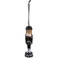 Clayre & Eef Hanging decoration Nutcracker in black suit - Christmas Ornaments