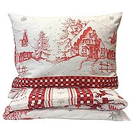 Kaptan Christmas bed linen Festive mix 140 × 200, 70 × 90 cm - Bed Linen