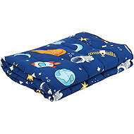 Isomedix 26897 Anti-stress weighted blanket for children 4 kg, 100 × 150 cm, blue - Blanket