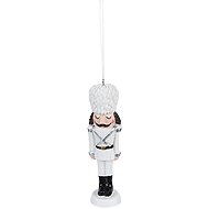 Clayre & Eef Hanging decoration Nutcracker in white - Christmas Ornaments