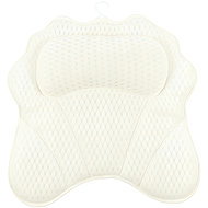 Ruhhy 27050 Relaxing bath pillow with suction cups, white - Bath Pillow