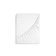 Matějovský Jersey sheet with elastane 180 × 200 × 40 cm, white - Bedsheet