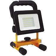 Garsaco Portable USB rechargeable LED spotlight 20W 2000lm, cold, dimmable by switch - LED Reflector